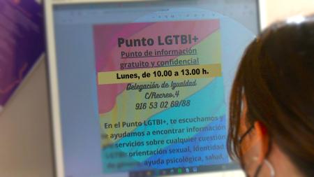 Imagen Horario de verano en el punto de información LGTBI+ de Sanse