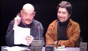 Imagen Joaquín Sabina y José Hierro en Tertulias Poéticas con Manolo Romero. 2001