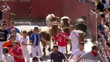 Imagen Las reses de Villalpando para recortes dejan un cuarto encierro muy...