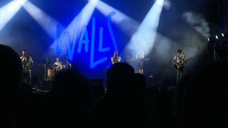 Imagen Walls, rock y actitud en la noche del jueves de las fiestas de San...