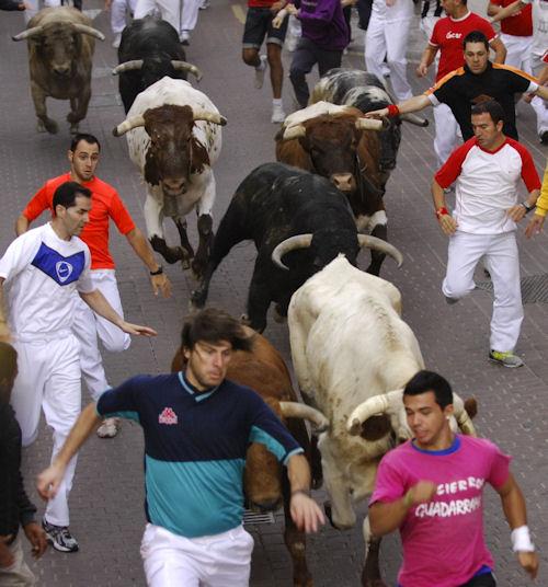 Imagen Galería fotográfica del encierro del 31 de agosto de 2011