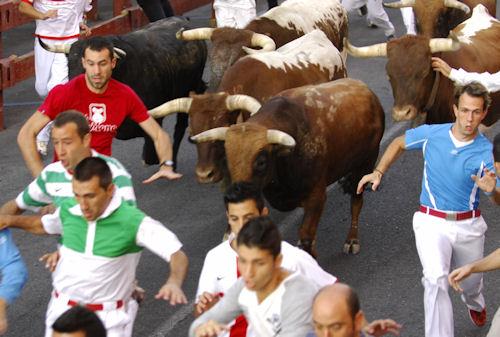 Imagen Galería fotográfica del encierro de 29 de agosto de 2011