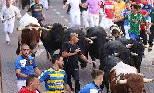 Imagen Una de las vertigínosas carreras en Estafeta.