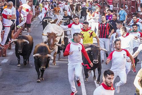 Imagen El primer encierro diurno ha congregado a multitud de corredores