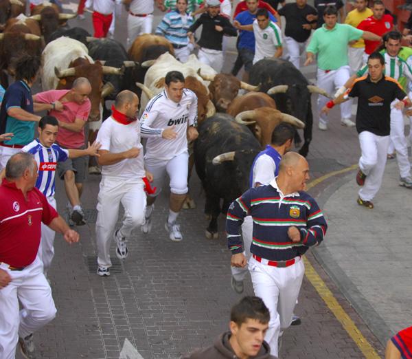 Imagen Foto  del encierro del 30 de agosto de 2009