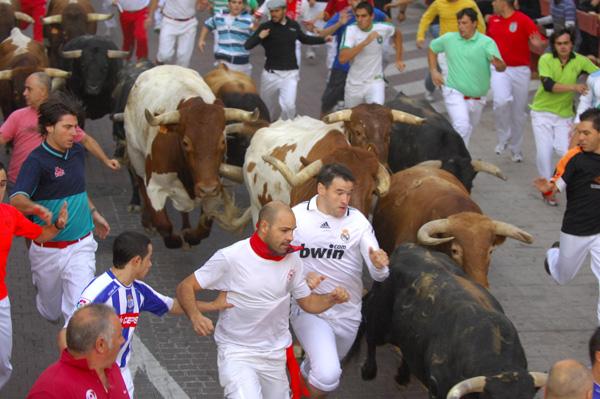 Imagen Foto del encierro del 30 de agosto de 2009