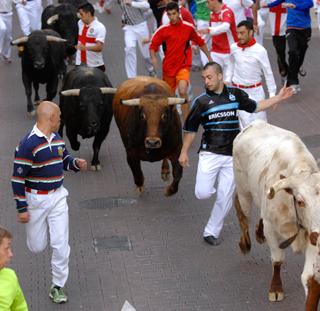 Imagen Primer encierro de las Fiestas de 2013