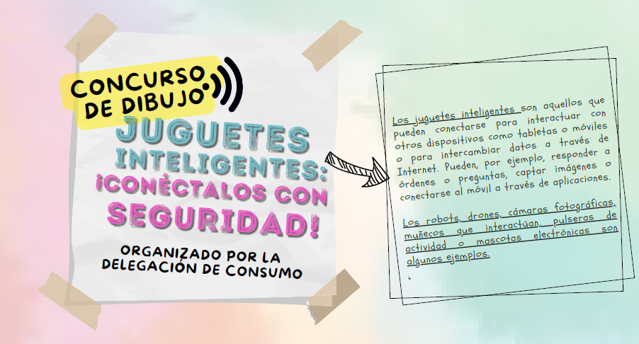 Imagen Los juguetes inteligentes son el tema elegido para el concurso de dibujo que convoca el Ayuntamiento