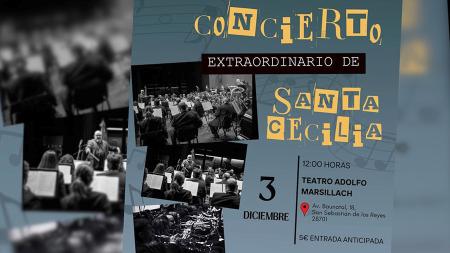 Imagen Ven a celebrar el Día de la Música al Concierto Extraordinario de Santa...