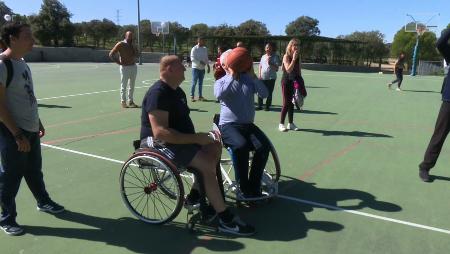 Imagen Una miniolimpiada inclusiva y un reto en el polideportivo Dehesa Boyal