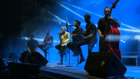 Imagen Blas Cantó brilla con su voz en un fantástico concierto, con homenaje a...