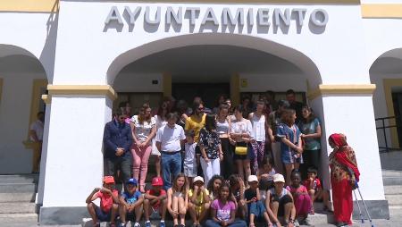 Imagen Sanse recibe a los niños saharauis del programa 'Vacaciones en Paz', que...