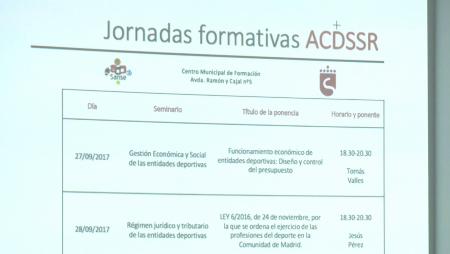 Imagen La Asociación de Clubes Deportivos de Sanse arranca sus Jornadas Formativas