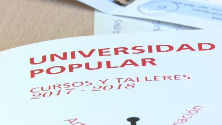 Imagen Abierto el plazo para inscribirse en los cursos de la Universidad Popular