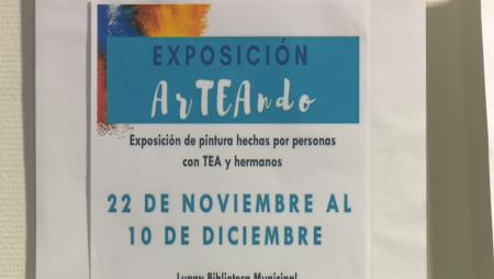 Imagen “Arteando”, la exposición de pintura de la Fundación ConecTEA en la...