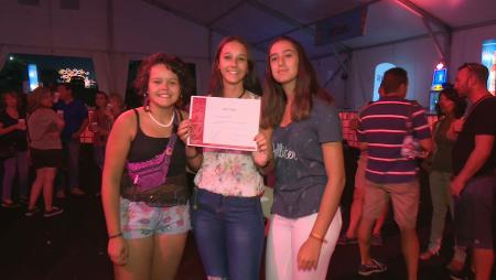 Imagen Las mujeres deportistas de Sanse, de fiesta en la Caseta Municipal