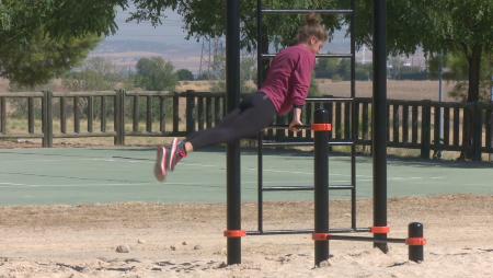 Imagen Nuevo espacio para practicar Street Workout en Sanse