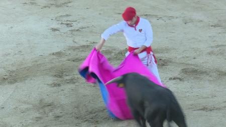 Imagen Las peñas de Sanse se echaron al ruedo de La Tercera en la tradicional...