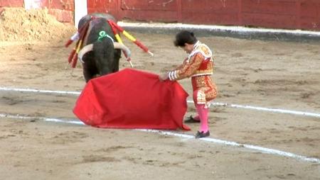 Imagen Álvaro García cortó la primera oreja de la Feria de San Sebastián de los...