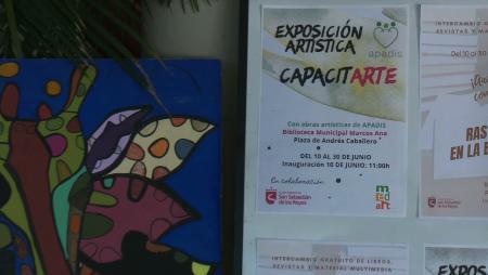 Imagen 'CapacitArte', la exposición ineludible de APADIS en la Biblioteca...