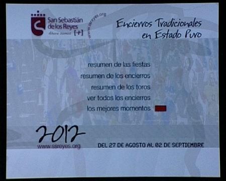 Imagen A la venta el DVD de los encierros de Sanse 2012