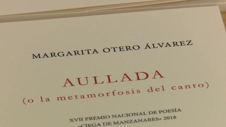 Imagen Margarita Otero, autora de “Aullada: O la metamorfosis del canto”,...