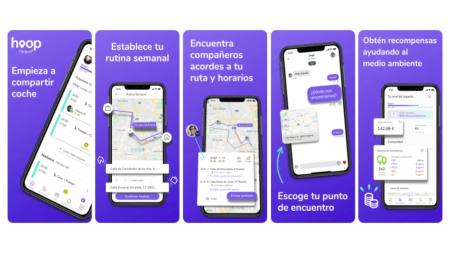 Imagen Hoop Carpool, la app para compartir coche en Sanse, ya dispone de más de...