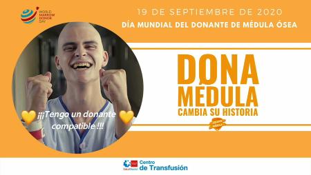 Imagen La campaña “Cambia su historia” consigue 350 jóvenes donantes de médula