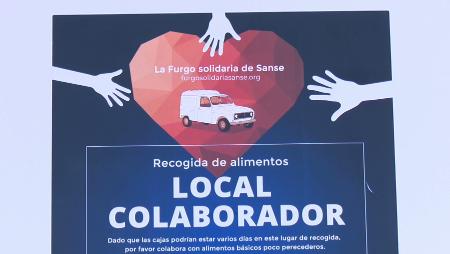 Imagen La Furgo Solidaria de Sanse acelera en la recogida de alimentos,...