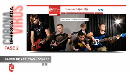 Imagen Sanse renueva el banco de datos de músicos y artistas locales jóvenes