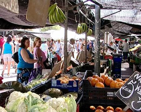 Imagen No habrá mercadillo en Sanse los días 22 y 29 de agosto