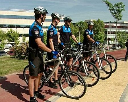 Imagen Sanse presenta la nueva sección ciclista de la Policía Local