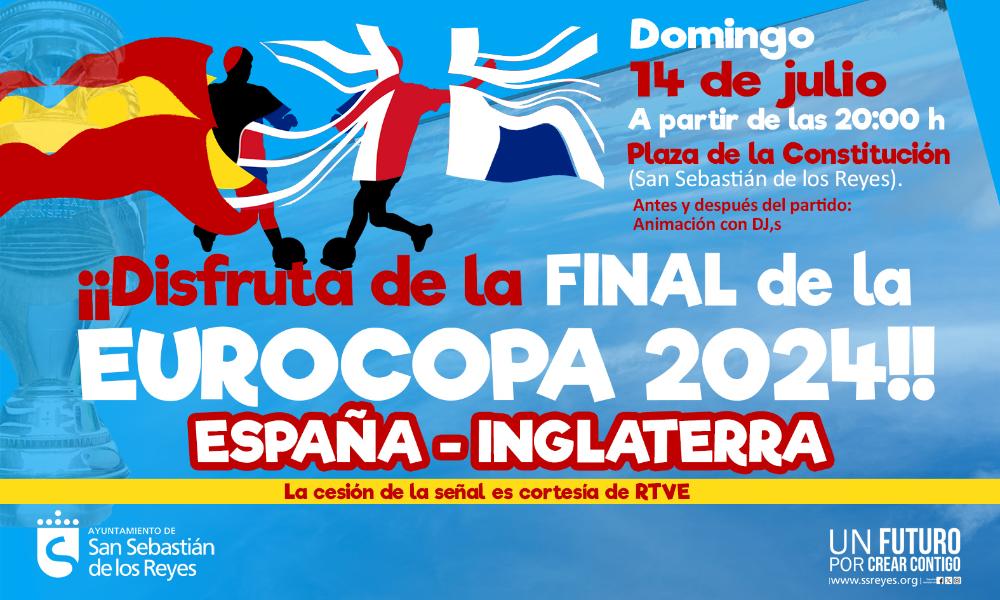 Imagen El Ayuntamiento retransmitirá la final de la Eurocopa entre España e Inglaterra tras recibir el permiso de la UEFA