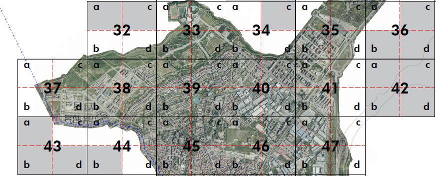 Imagen Ortofotografía y Cartografía a escala 1-1000