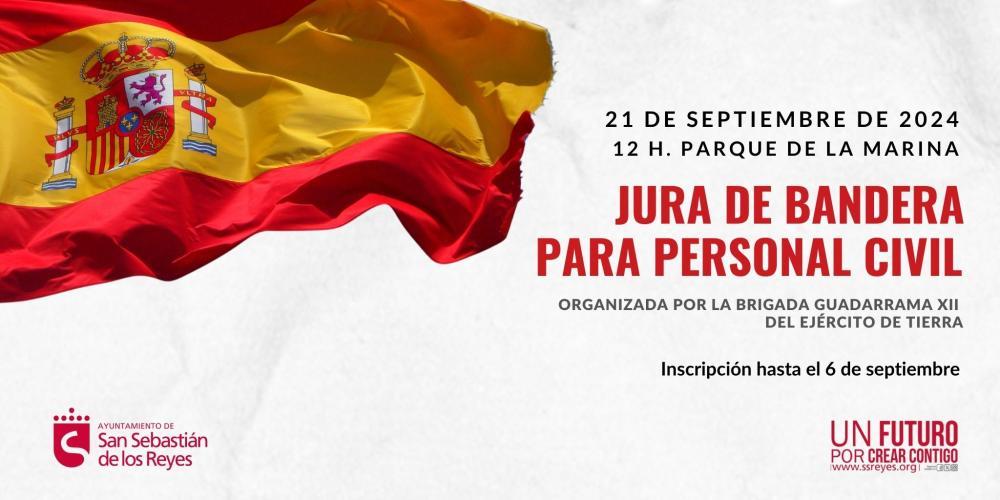 Imagen La ciudad acoge este sábado la jura de bandera para personal civil en el recinto ferial del Parque de La Marina