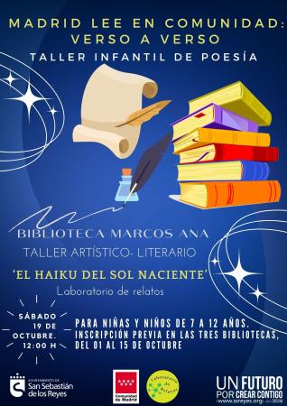 Taller artístico-literario: El haiku del sol naciente. Laboratorio de relatos