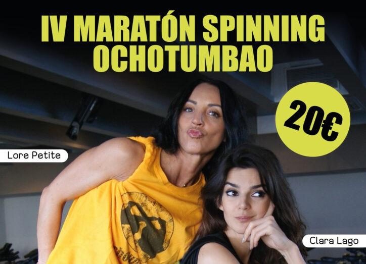 Imagen La ciudad acogerá el IV Maratón de Spinning de la Fundación Ochotumbao,...