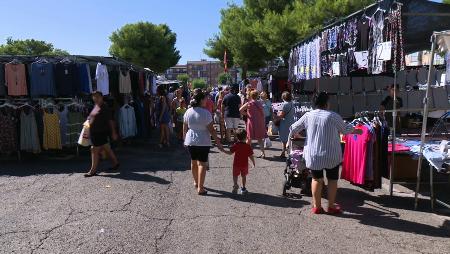 Imagen El mercadillo de Sanse retoma su actividad habitual tras el parón por...