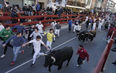 Imagen El encierro más multitudinario de la historia se ha celebrado hoy en San...