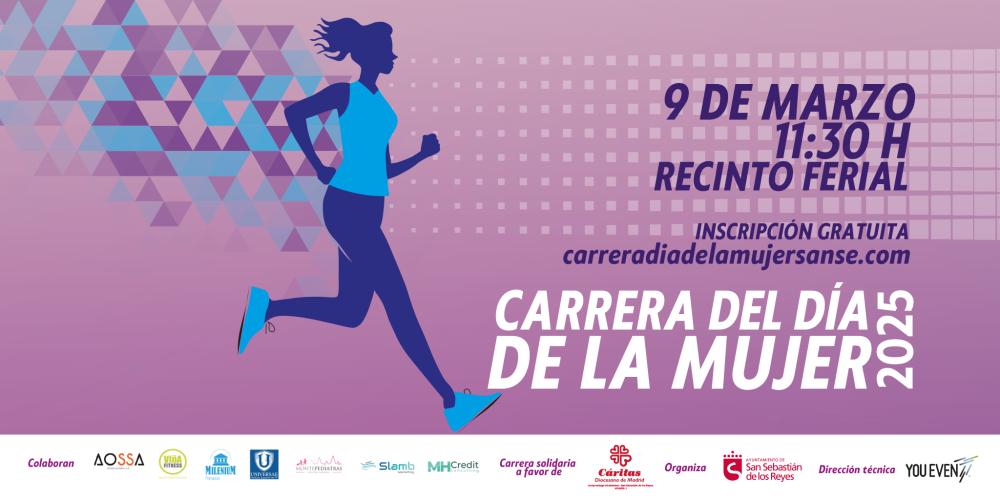 Imagen Abiertas las inscripciones para participar en la carrera del Día de la Mujer