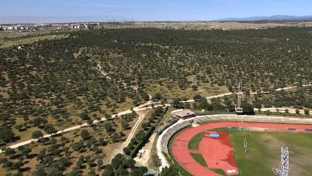 Imagen La pista de atletismo y los senderos naturales de la Dehesa para correr...