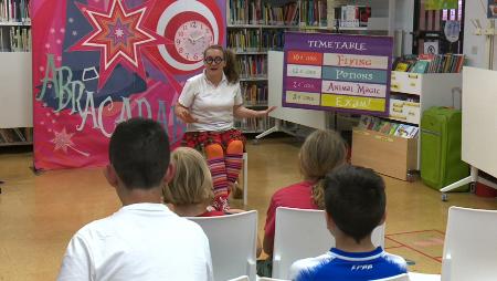 Imagen “Abracadabra”: Aprendiendo inglés con cuentacuentos en la Biblioteca...