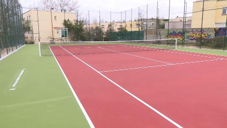 Imagen La pista de tenis de Rosa Luxemburgo vuelve a abrir sus puertas