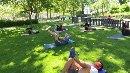 Imagen Las Personas Mayores vuelven al deporte con clases de marcha y...